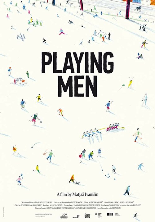 Обложка (Постер) Playing Men (2017) HDRip