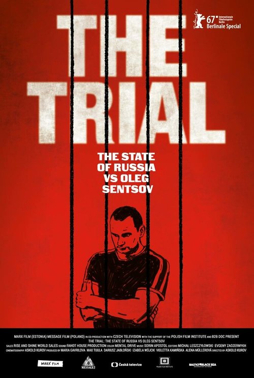 Обложка (Постер) Процесс / The Trial: The State of Russia vs Oleg Sentsov (2017) HDRip