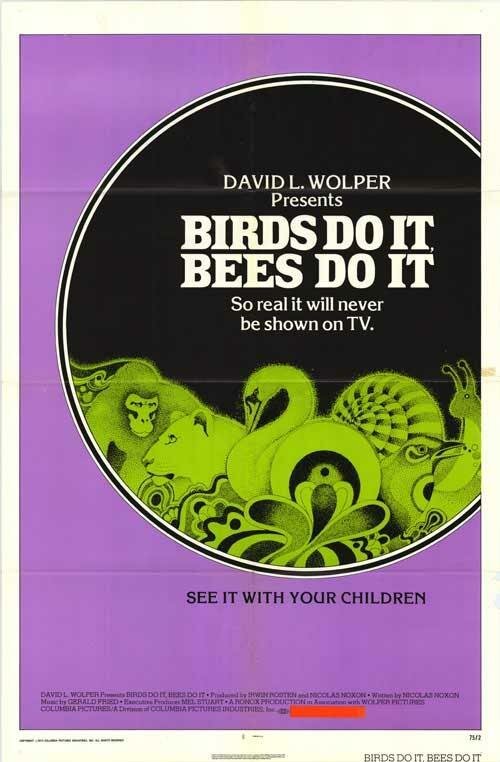 Обложка (Постер) Птицы делают это, пчелы делают это / Birds Do It, Bees Do It (1974) SATRip