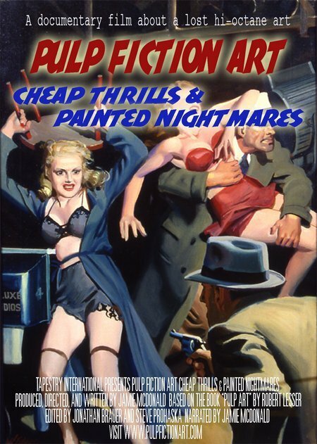 Обложка (Постер) Pulp Fiction Art: Cheap Thrills & Painted Nightmares (2005) HDRip Обложка (Постер) Pulp Fiction Art: Cheap Thrills & Painted Nightmares (2005) HDRip