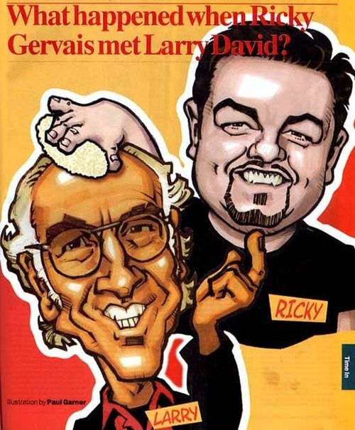 Обложка (Постер) Рики Джервэйс встречает... Ларри Дэвида / Ricky Gervais Meets... Larry David (2006) HDRip Обложка (Постер) Рики Джервэйс встречает... Ларри Дэвида / Ricky Gervais Meets... Larry David (2006) HDRip