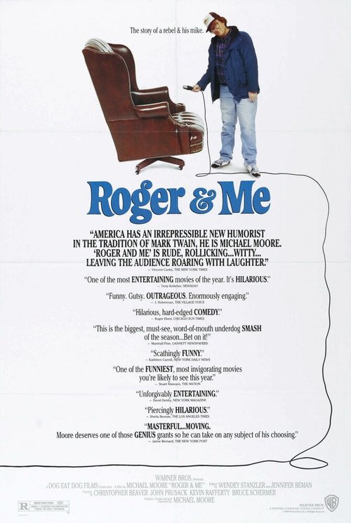 Обложка (Постер) Роджер и я / Roger & Me (1989) SATRip