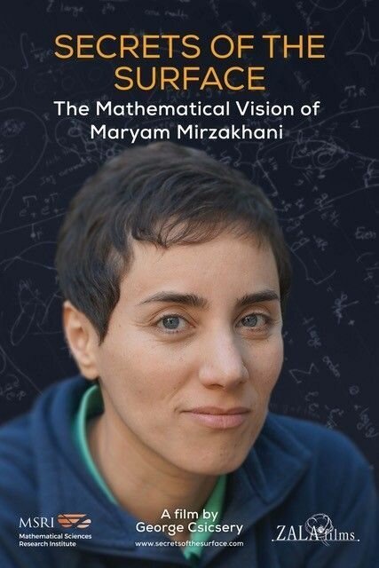 Обложка (Постер) Secrets of the Surface: The Mathematical Vision of Maryam Mirzakhani (2020) 