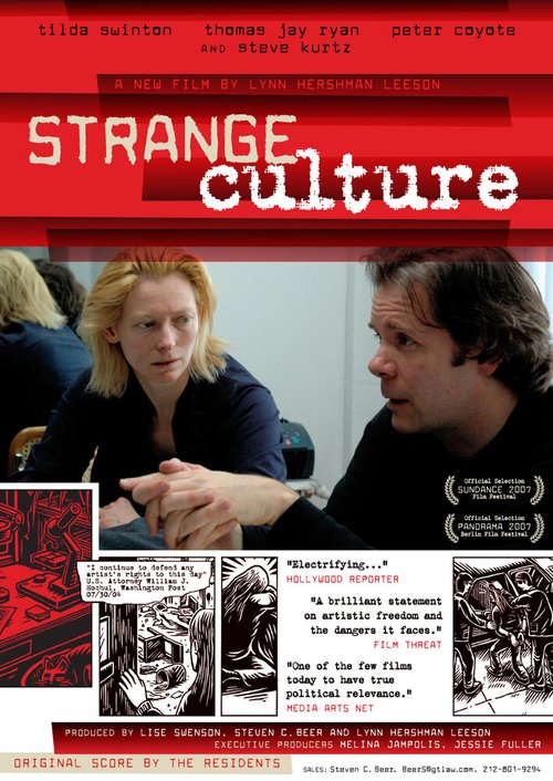 Обложка (Постер) Strange Culture (2007) HDRip Обложка (Постер) Strange Culture (2007) HDRip