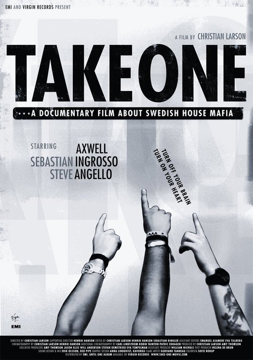 Обложка (Постер) Take One: A Documentary Film About Swedish House Mafia (2010) HDRip Обложка (Постер) Take One: A Documentary Film About Swedish House Mafia (2010) HDRip