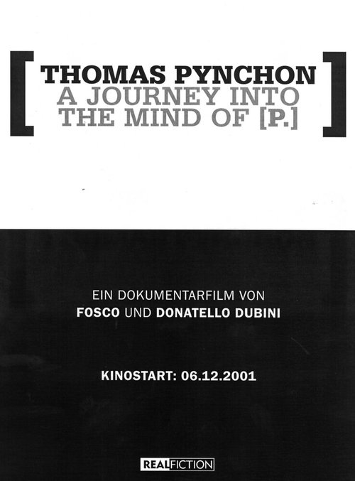 Обложка (Постер) Томас Пинчон: Путешествие в сознание П. / Thomas Pynchon: A Journey Into the Mind of P. (2002) HDRip Обложка (Постер) Томас Пинчон: Путешествие в сознание П. / Thomas Pynchon: A Journey Into the Mind of P. (2002) HDRip