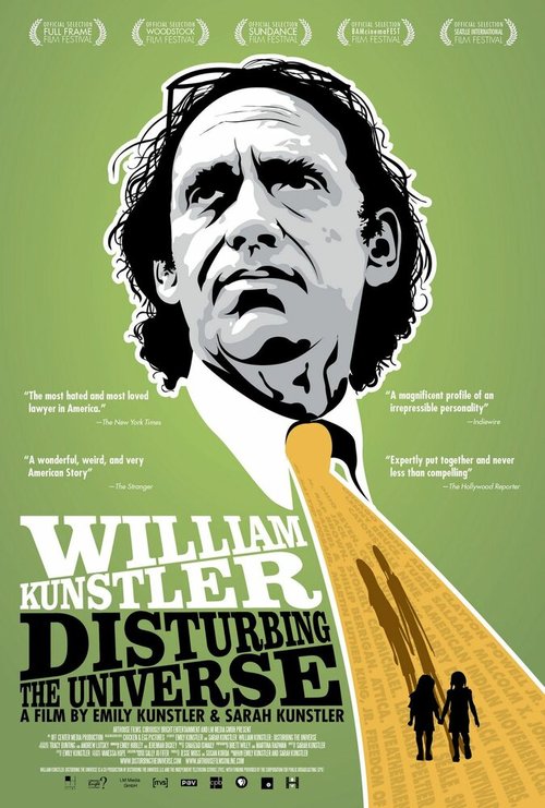 Обложка (Постер) Уильям Канстлер: Беспокоя вселенную / William Kunstler: Disturbing the Universe (2009) HDRip