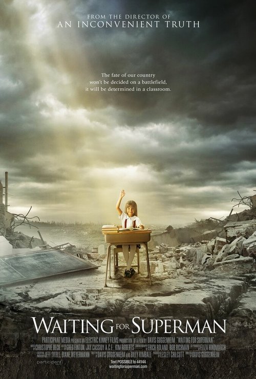 Обложка (Постер) В ожидании Супермена / Waiting for «Superman» (2010) HDRip Обложка (Постер) В ожидании Супермена / Waiting for «Superman» (2010) HDRip