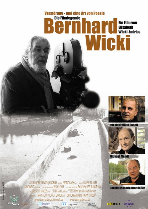 Обложка (Постер) Verstörung - und eine Art von Poesie. Die Filmlegende Bernhard Wicki (2007) HDRip Обложка (Постер) Verstörung - und eine Art von Poesie. Die Filmlegende Bernhard Wicki (2007) HDRip