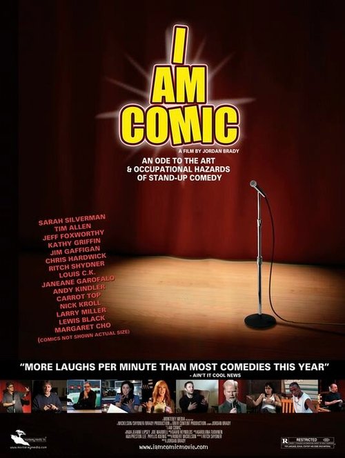 Обложка (Постер) Я — комик / I Am Comic (2010) HDRip Обложка (Постер) Я — комик / I Am Comic (2010) HDRip