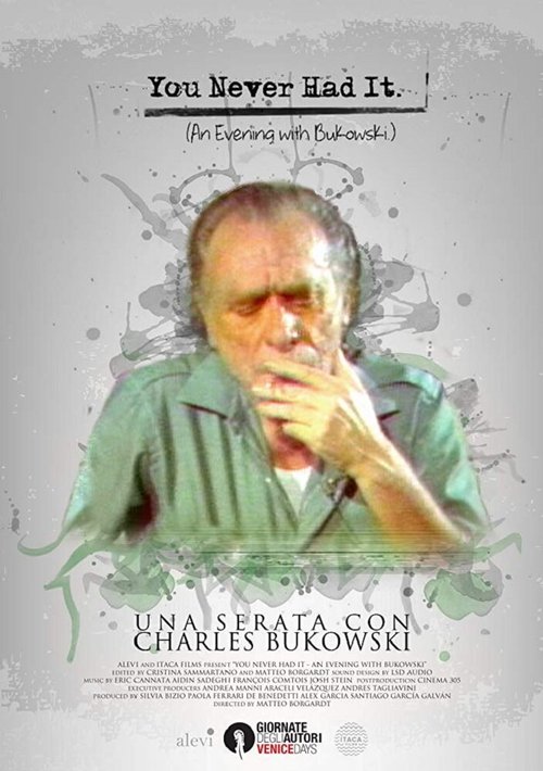 Обложка (Постер) You Never Had It: An Evening With Bukowski (2016) CAMRip Обложка (Постер) You Never Had It: An Evening With Bukowski (2016) CAMRip