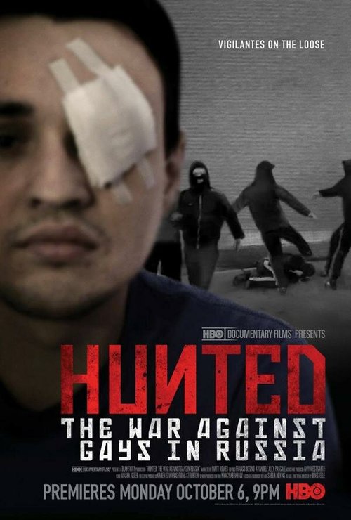 Обложка (Постер) Загнанные: Террор против геев России / Hunted: The War Against Gays in Russia (2014) HDRip Обложка (Постер) Загнанные: Террор против геев России / Hunted: The War Against Gays in Russia (2014) HDRip