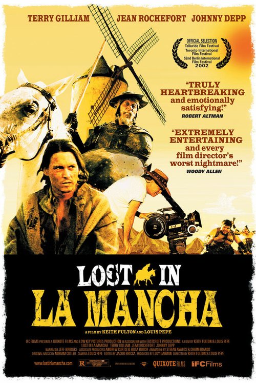 Обложка (Постер) Затерянные в Ла-Манче / Lost in La Mancha (2002) HDRip Обложка (Постер) Затерянные в Ла-Манче / Lost in La Mancha (2002) HDRip