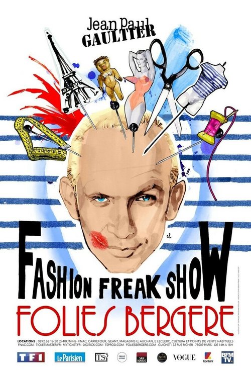 Обложка (Постер) Жан-Поль Готье делает свое шоу / Jean Paul Gaultier fait son show (2018) HDRip
