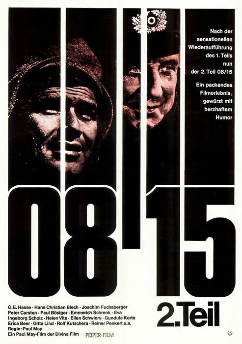Обложка (Постер) 08/15 — На войне / 08/15 - Zweiter Teil (1955) SATRip Обложка (Постер) 08/15 — На войне / 08/15 - Zweiter Teil (1955) SATRip