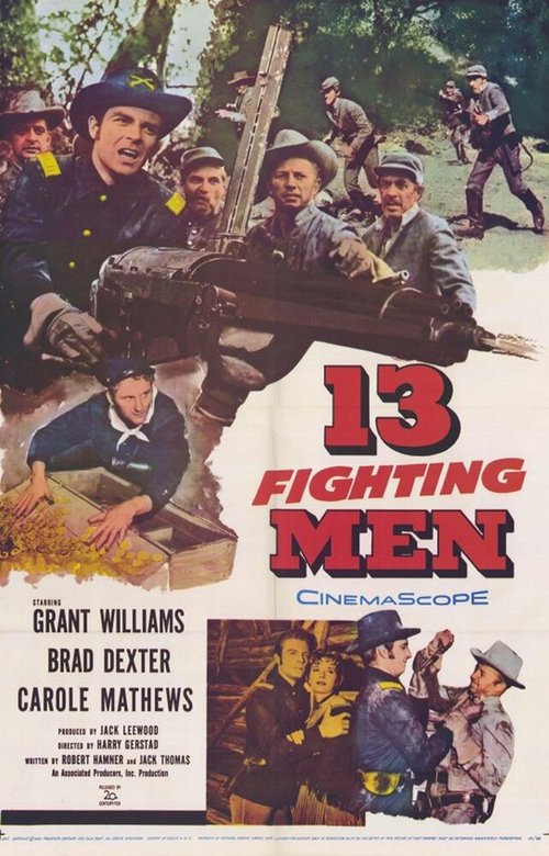 Обложка (Постер) 13 Fighting Men (1960) SATRip Обложка (Постер) 13 Fighting Men (1960) SATRip