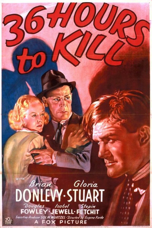 Обложка (Постер) 36 часов на убийство / 36 Hours to Kill (1936) SATRip