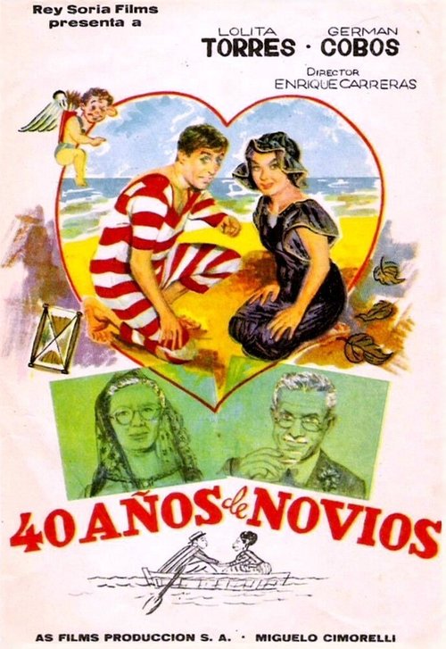 Обложка (Постер) 40 лет любви / 40 años de novios (1963) SATRip Обложка (Постер) 40 лет любви / 40 años de novios (1963) SATRip