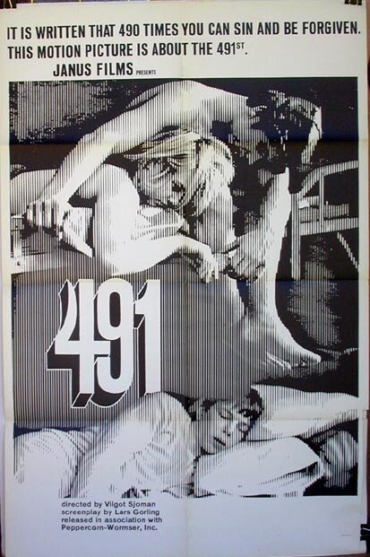 Обложка (Постер) 491 (1964) SATRip Обложка (Постер) 491 (1964) SATRip