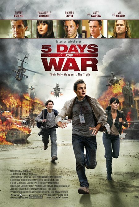 Обложка 5 дней в августе / 5 Days of War (2011) 