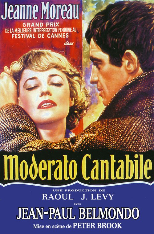 Обложка (Постер) 7 дней. 7 ночей (Модерато кантабиле) / Moderato cantabile (1960) SATRip