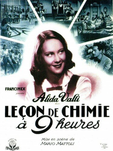 Обложка (Постер) 9 часов: урок химии / Ore 9: Lezione di chimica (1941) SATRip