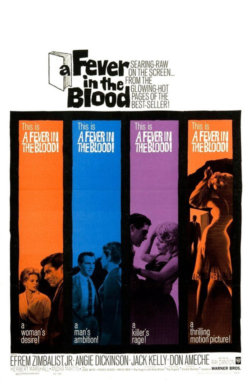 Обложка (Постер) A Fever in the Blood (1961) SATRip Обложка (Постер) A Fever in the Blood (1961) SATRip
