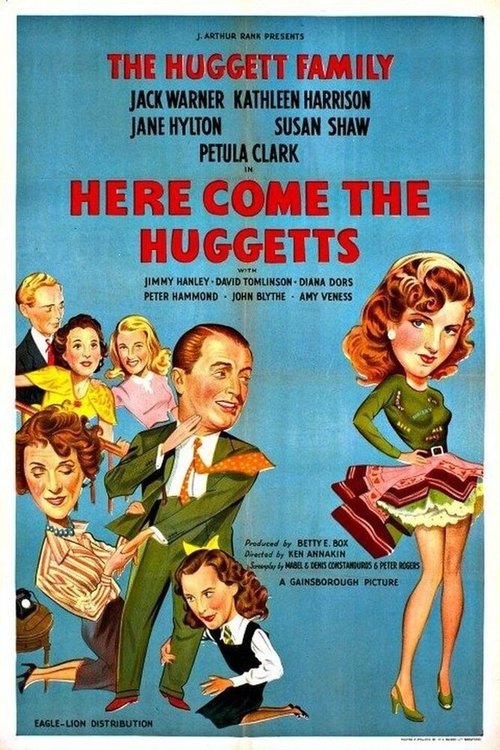 Обложка (Постер) А вот и Хаггеттсы / Here Come the Huggetts (1948) SATRip Обложка (Постер) А вот и Хаггеттсы / Here Come the Huggetts (1948) SATRip