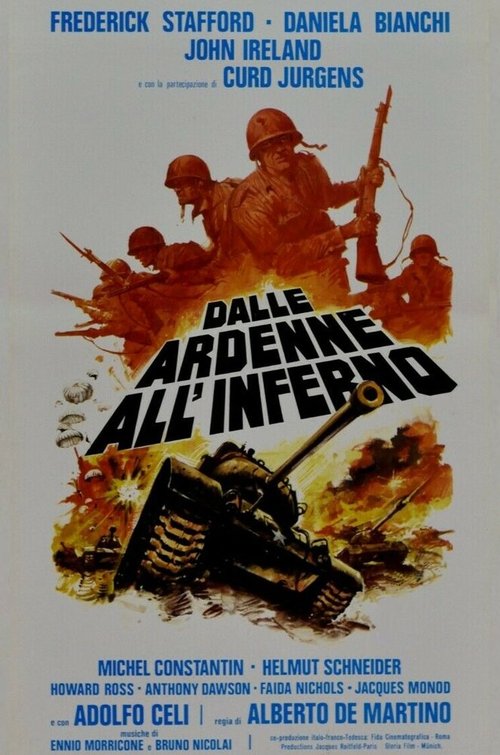Обложка (Постер) А завтра вас бросит в адское пекло / Dalle Ardenne all'inferno (1967) SATRip Обложка (Постер) А завтра вас бросит в адское пекло / Dalle Ardenne all'inferno (1967) SATRip