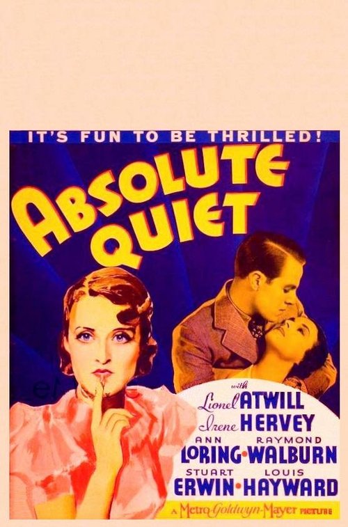 Обложка (Постер) Абсолютный покой / Absolute Quiet (1936) SATRip