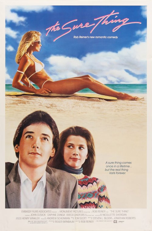 Обложка Абсолютно точно / The Sure Thing (1985) 