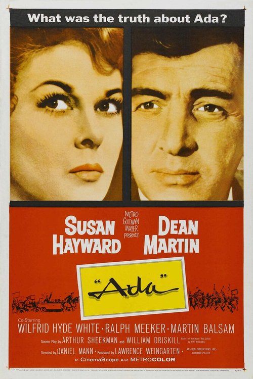 Обложка (Постер) Ада / Ada (1961) SATRip Обложка (Постер) Ада / Ada (1961) SATRip