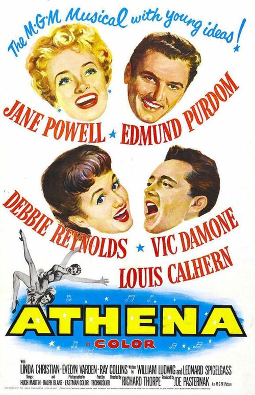 Обложка (Постер) Афина / Athena (1954) SATRip