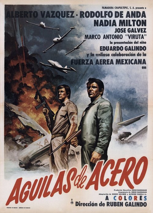Обложка (Постер) Aguilas de acero (1971) SATRip