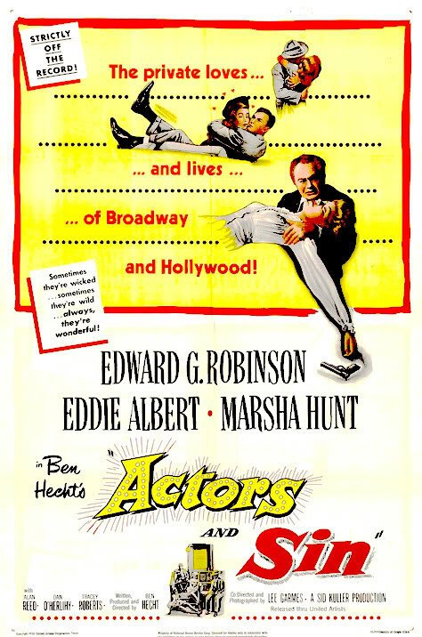 Обложка (Постер) Актёры и грех / Actors and Sin (1952) SATRip Обложка (Постер) Актёры и грех / Actors and Sin (1952) SATRip
