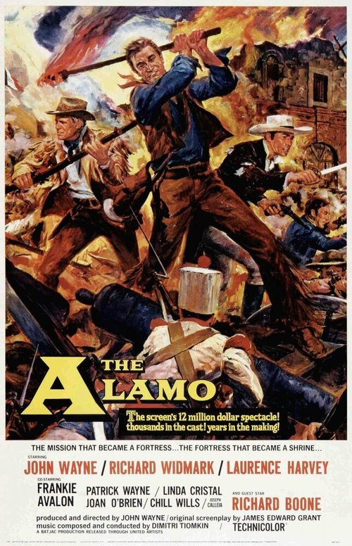 Обложка (Постер) Аламо / The Alamo (1960) SATRip Обложка (Постер) Аламо / The Alamo (1960) SATRip