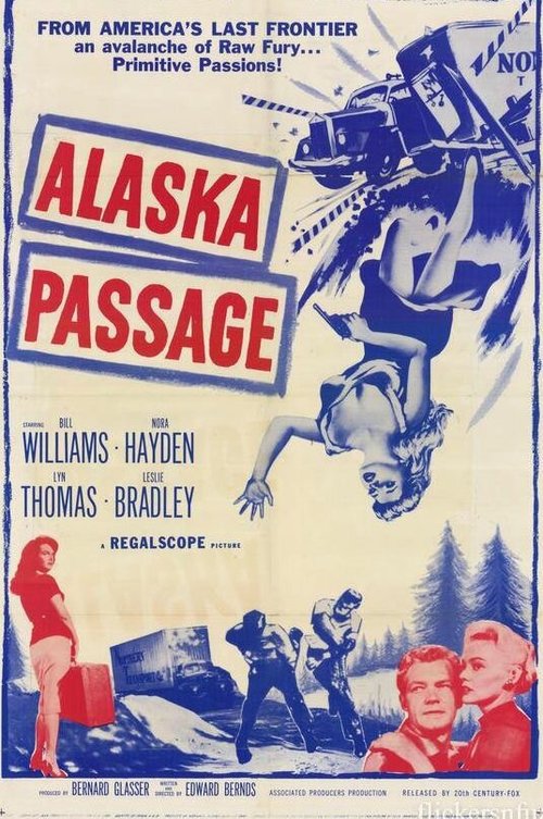 Обложка (Постер) Alaska Passage (1959) SATRip Обложка (Постер) Alaska Passage (1959) SATRip