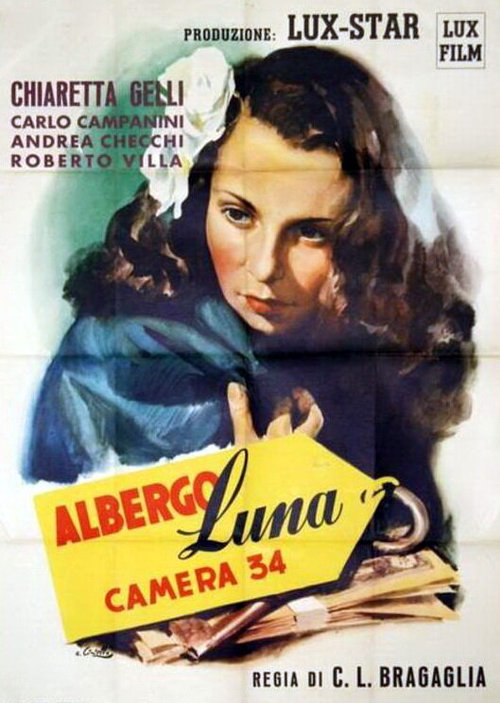 Обложка (Постер) Альберго Луна, камера № 34 / Albergo Luna, camera 34 (1946) SATRip