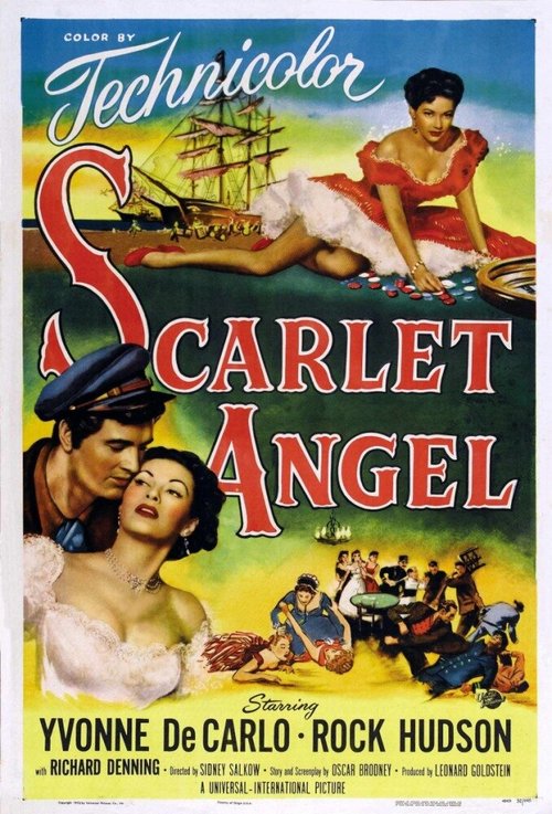 Обложка (Постер) Алый ангел / Scarlet Angel (1952) SATRip Обложка (Постер) Алый ангел / Scarlet Angel (1952) SATRip