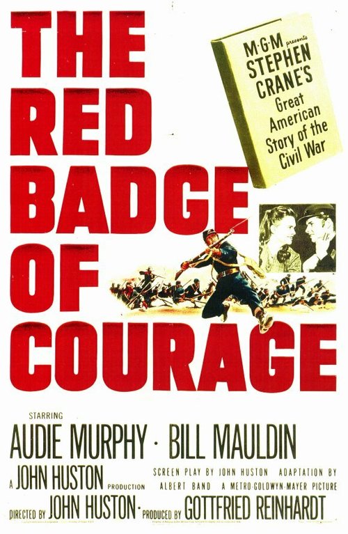 Обложка (Постер) Алый знак доблести / The Red Badge of Courage (1951) SATRip Обложка (Постер) Алый знак доблести / The Red Badge of Courage (1951) SATRip