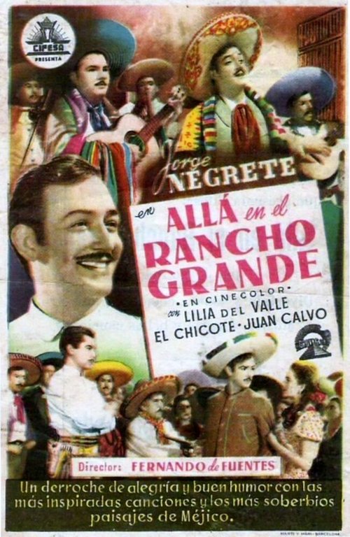 Обложка (Постер) Allá en el Rancho Grande (1949) SATRip Обложка (Постер) Allá en el Rancho Grande (1949) SATRip