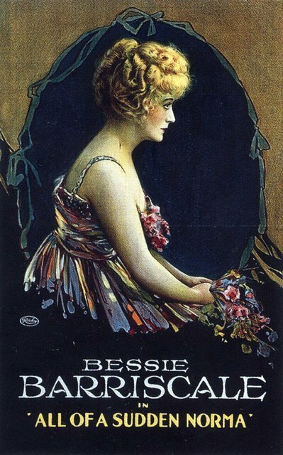 Обложка (Постер) All of a Sudden Norma (1919) 