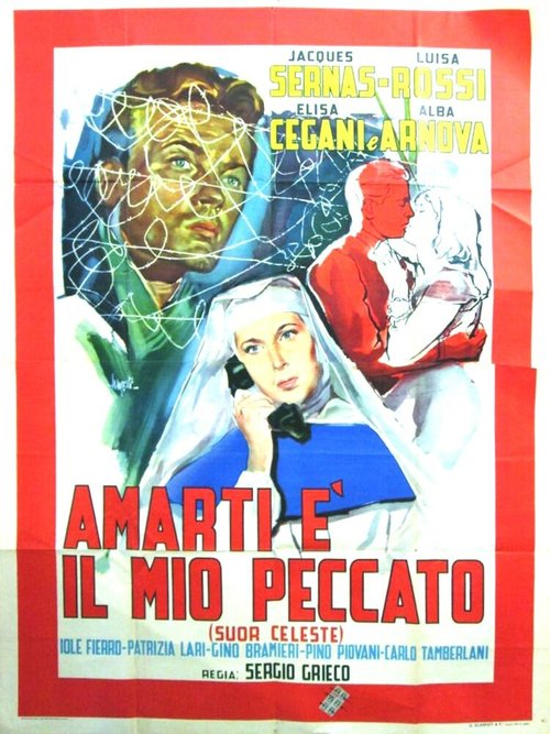Обложка (Постер) Amarti è il mio peccato (Suor Celeste) (1954) SATRip