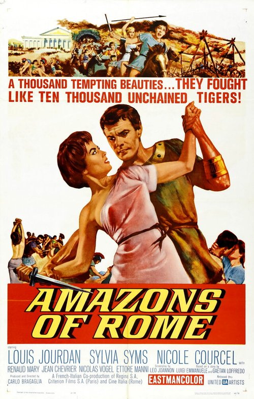 Обложка (Постер) Амазонки Рима / Le vergini di Roma (1961) SATRip Обложка (Постер) Амазонки Рима / Le vergini di Roma (1961) SATRip