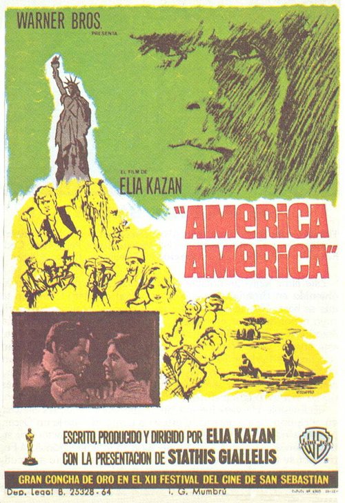 Обложка (Постер) Америка, Америка / America America (1963) SATRip