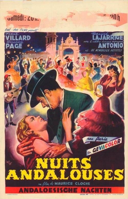 Обложка (Постер) Андалузские свадьбы / Nuits andalouses (1954) SATRip Обложка (Постер) Андалузские свадьбы / Nuits andalouses (1954) SATRip