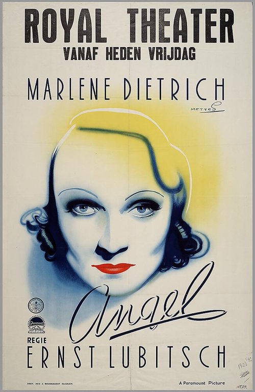 Обложка (Постер) Ангел / Angel (1937) SATRip Обложка (Постер) Ангел / Angel (1937) SATRip