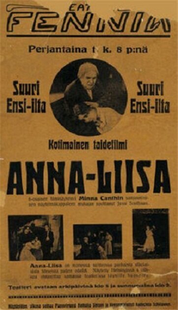 Обложка (Постер) Анна-Лиза / Anna-Liisa (1922) SATRip