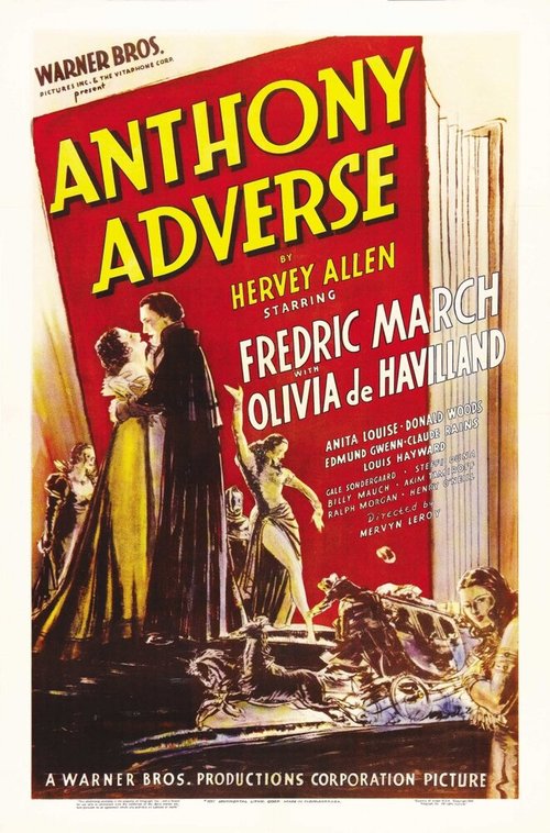 Обложка (Постер) Антони-неудачник / Anthony Adverse (1936) SATRip Обложка (Постер) Антони-неудачник / Anthony Adverse (1936) SATRip