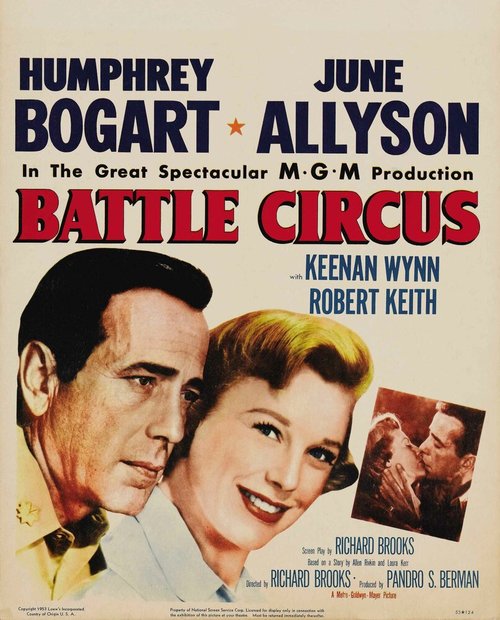 Обложка (Постер) Арена боя / Battle Circus (1953) SATRip Обложка (Постер) Арена боя / Battle Circus (1953) SATRip